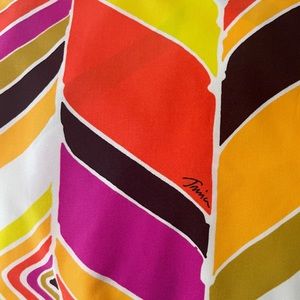 Trina Turk top/swim cover